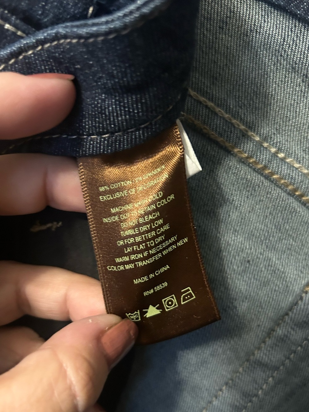 Kut from the Kloth Dark Blue Cropped Jeans - Picture 4 of 6